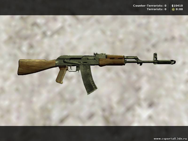 HQ  модель AK-47 для Counter Strike 1.6